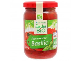Imagen del producto Jardín Bio Salsa tomate y albahaca 200g