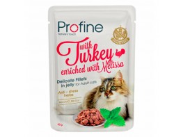 Imagen del producto Profine cat pouch pavo 24x85g