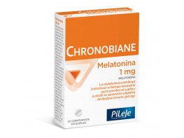 Imagen del producto Pileje Chronobiane melatonina 1mg 30 comprimidos