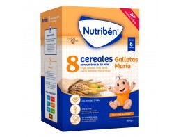 Imagen del producto Nutribén 8 cereales y miel galletas maría 600gr
