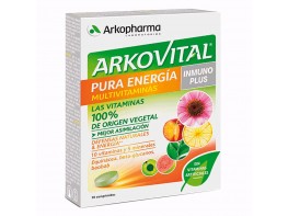 Imagen del producto Akkopharma Pura Energía Inmunidad complemento 30 comprimidos