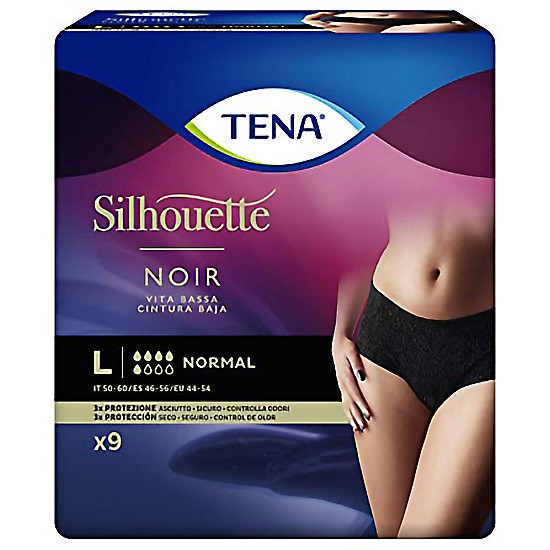 Tena silhoutte negro cint. Baja t/g 9ui