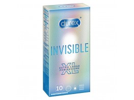 Durex Invisible preservativo talla XL 10u