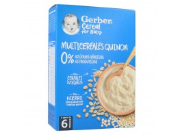 Gerber multicereales quinoa 0% 270g